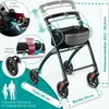 aktiv shop GmbH, Rollator, Aluminium, Anthrazit, 54cm Produktbild-Vorschau 3