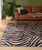 Unyqoos® Moderna Zebra-tapijt – wasbaar op 30°C, Productafbeelding-voorbeeld 1