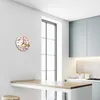 Glasuhr Wanduhr Küchenuhr Echt-Glas 30fi cm Orchidee Produktbild-Vorschau 5