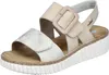 Rieker Damen Sandalen, beige(beigegoldperle (4)), Gr. 43 Produktbild-Vorschau 20