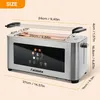 FATABETA 4-Scheiben Toaster Edelstahl XXL, 1400 W Produktbild-Vorschau 7