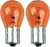 Orangene Blinkleuchten 12V 21W BAU15s versetzte Pins Neu Produktbild-Vorschau 1
