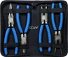 CCLIFE 225mm Zange Gerade & Gebogen für Sicherungsring Produktbild-Vorschau 1