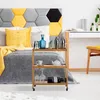 relaxdays 10024182_0 relaxdays Servierwagen braun Podgląd zdjęcia produktu 5