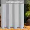 lot de 2 rideaux d'extérieur pour jardin terrasse pavillon Voir les images du produit 5