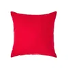 HOMESCAPES Kopfkissenbezug Fadendichte 200 Rot, 40 x 40 cm Produktbild-Vorschau 1