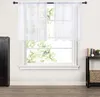 2 Stück Scheibengardine Transparent Vorhang Voile Produktbild-Vorschau 5
