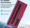 Etui magnétique en cuir pour Samsung Galaxy Z Fold3 5G, Voir les images du produit 8