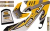 Aufkleber Sticker Set Decor X - Gelb Pit Bike Dirt Bike Produktbild-Vorschau 4