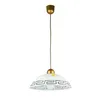 A pendant light fixture hanging against a white background. Podgląd zdjęcia produktu