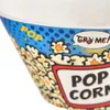 A close-up of a popcorn bowl with a comic-book style design. Produktbild-Vorschau