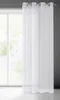 EUROFIRANY | Rideau - 140 x 250 cm - rideau blanc - Lisse Voir les images du produit 9