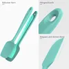 2 Stück Teigschaber Set Silikon Spachtel Silikonbürste 315℃ Produktbild-Vorschau 4