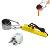 A product shot of a soldering pot and an EU plug adapter. Náhled obrázku produktu