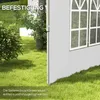 Wasserdichte Pavillon-Seitenwände mit Fenstern, 3x3/3x4 m, Produktbild-Vorschau 5