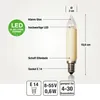 Hellum Schaftkerze-LED für I/A E14 12-16V 2 Stk; 904949 Produktbild-Vorschau 4