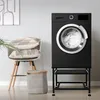 ML-Design Podstavec pod práčku s výsuvnou policou, čierny Náhľad obrázku produktu 6