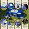 Skandika Tunnelzelt Montana 8 Personen | Camping Zelt Produktbild-Vorschau 5