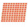 100 markeerpalen, 4 x 5 inch PVC-vlaggen, 15 inch stalen Productafbeelding-voorbeeld 1