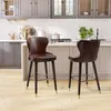 HOMdotCOM HOMdotCOM Tabouret de bistrot,Polyuréthanemarron Voir les images du produit 12