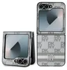 DKNY, Elegante Hülle für Galaxy Z Flip6 Checkered Pattern Produktbild-Vorschau 1