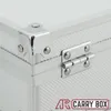 Aluminium Koffer Silber Box mit Schaumstoffeinlage (LxBxH) Produktbild-Vorschau 8