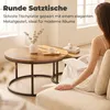 HOMCOM Couchtisch 2er Set, Beistelltische im Industrie-Stil Produktbild-Vorschau 4