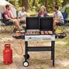 Grill gazowo-węglowy FCH 2 w 1 o mocy 4,5 kW z pokrywą, Podgląd zdjęcia produktu 7