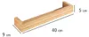 WENKO Wandplank, bamboe, badkamerplank, montage, 40 cm, Productafbeelding-voorbeeld 10