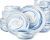 MALACASA, 24 pcs. vaisselle en porcelaine service combiné Voir les images du produit 1