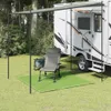 vidaXL Tappeto tenda verde chiaro 200x200 cm HDPE Anteprima dell’immagine prodotto 2