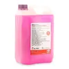 A pink plastic jug of coolant with a label on the front. Produktbild-Vorschau