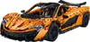 A detailed shot of an orange and black Lego Technic style sports car. Anteprima dell’immagine prodotto