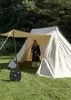 Sachsenzelt Jorvik, 4 x 6 m, 425 gsm, naturfarben Produktbild-Vorschau 2