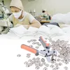 Pinzatrice Magnetica Manuale per Occhielli con Set di 100 Anteprima dell’immagine prodotto 9