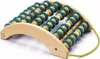 SISSEL Super King Size-Roller, Fuß, Blau, Holz, Holz, CE, Produktbild-Vorschau 1