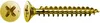 Universalschraube YELLOX, 3mm, x 30 mm, 1000 Stk. - Profi Produktbild-Vorschau 1
