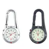 Two carabiner watches, one silver and one black, are displayed side-by-side against a white background. Produktbild-Vorschau