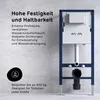 AM.PM Wand WC spülrandlos Set mit Vorwandelement Produktbild-Vorschau 3