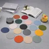 Lot de 12 sous-verres, double face, en similicuir, de Voir les images du produit 5