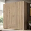 Kleiderschrank Base | 160 x 52 x 177 cm | Wotan Oak Design Produktbild-Vorschau 3