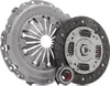 A clutch kit, including the pressure plate, clutch disc, and release bearing, is displayed against a white background. Voir les images du produit