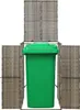 vidaXL Box na odpadky pro 1 odpadkový koš šedý 70x80x117 cm Náhled obrázku produktu 2