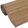 vidaXL Tapis Bambou Marron Rectangulaire 120x180 cm Voir les images du produit 5