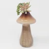 Dekovase Pilz Amanita1 H. 15,8cm D. 9cm creme braun Keramik Produktbild-Vorschau 2