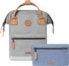 Cabaïa Adventurer Small New York grey - Rucksack Produktbild-Vorschau 6