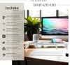 Support de moniteur BOZEN 3 pièces - blanc Voir les images du produit 2