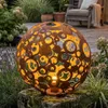 Decorazione con sfere metalliche – Anelli D35cm, struttura Anteprima dell’immagine prodotto 5