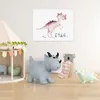 relaxdays Animale gonfiabile Dino, grigio grigio Anteprima dell’immagine prodotto 2