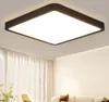 ZMH Lampada da soffitto a LED nera  23W piatta 23cm Anteprima dell’immagine prodotto 1